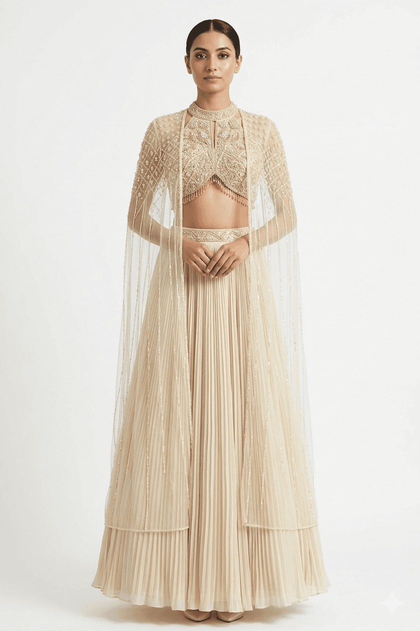 Gilded Sand 3-Piece Fusion Set in Gold